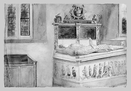 Tomb of Francis Dineley and His Wife, St. Michael's Church, Cropthorne, England