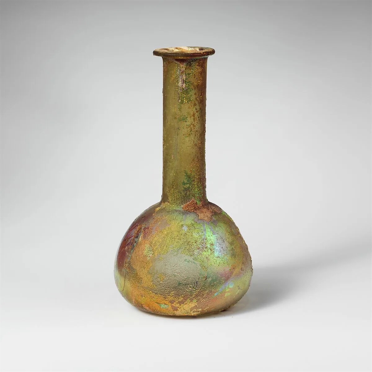 Glass perfume bottle — Unknown