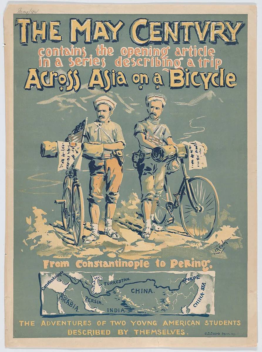 The Century: Across Asia on a Bicycle, May — A. W. B. Lincoln