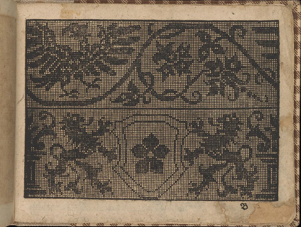 New Künstlichs Modelbuch (Page 8 recto) — Bernhard Jobin