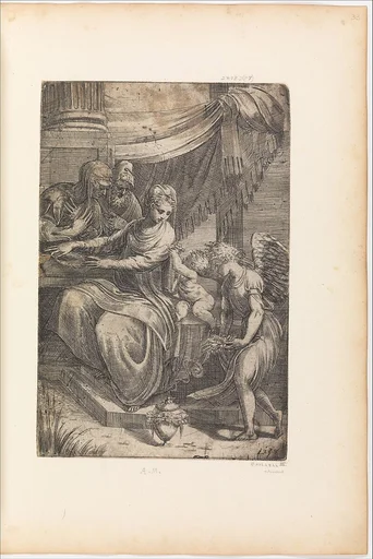 Holy Family with Angel