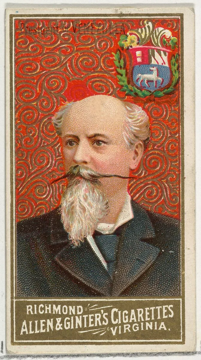 President of Venezuela, from World's Sovereigns series (N34) for Allen & Ginter Cigarettes — Allen & Ginter