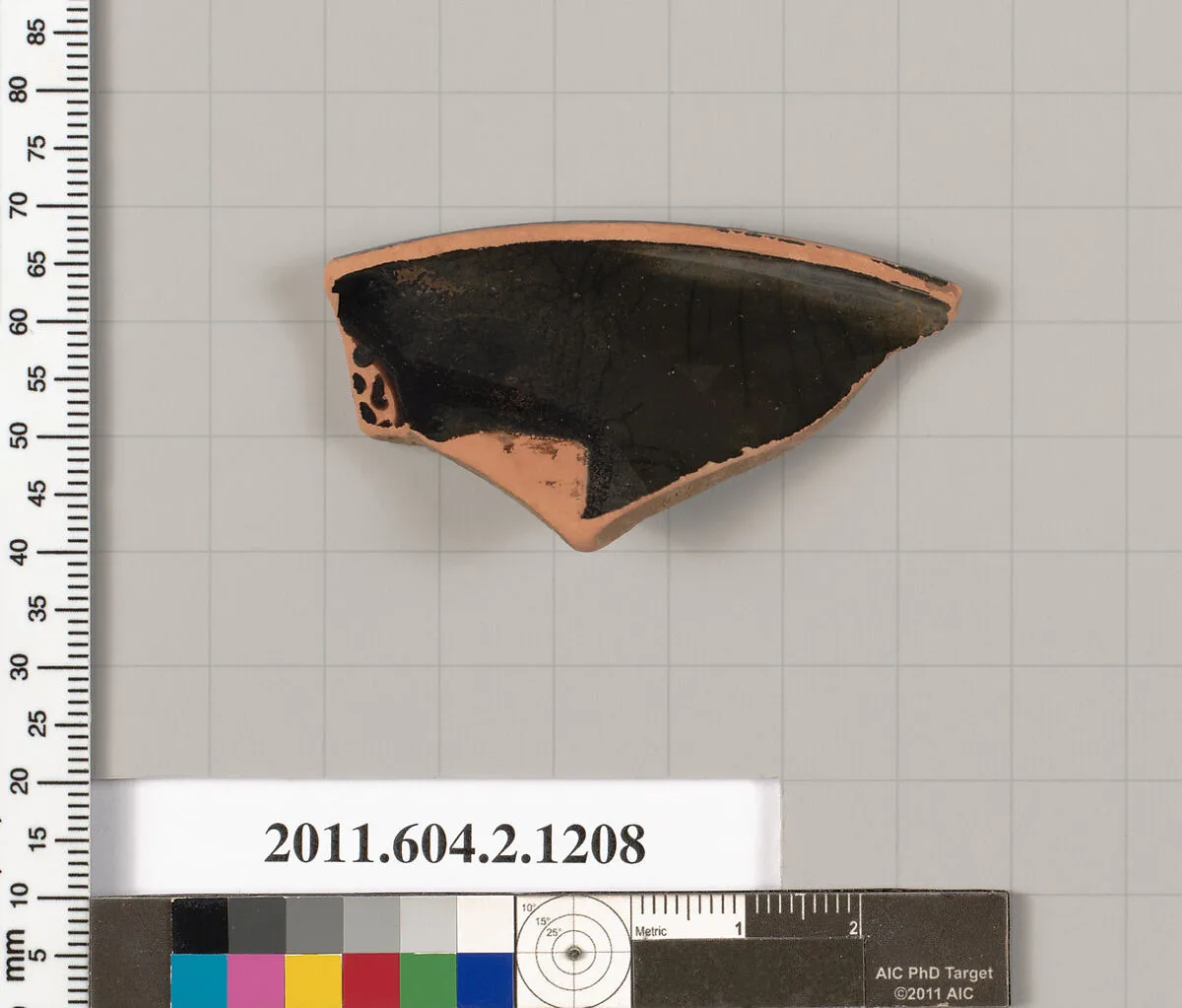 Terracotta fragment from a kantharos: head vase — Unknown
