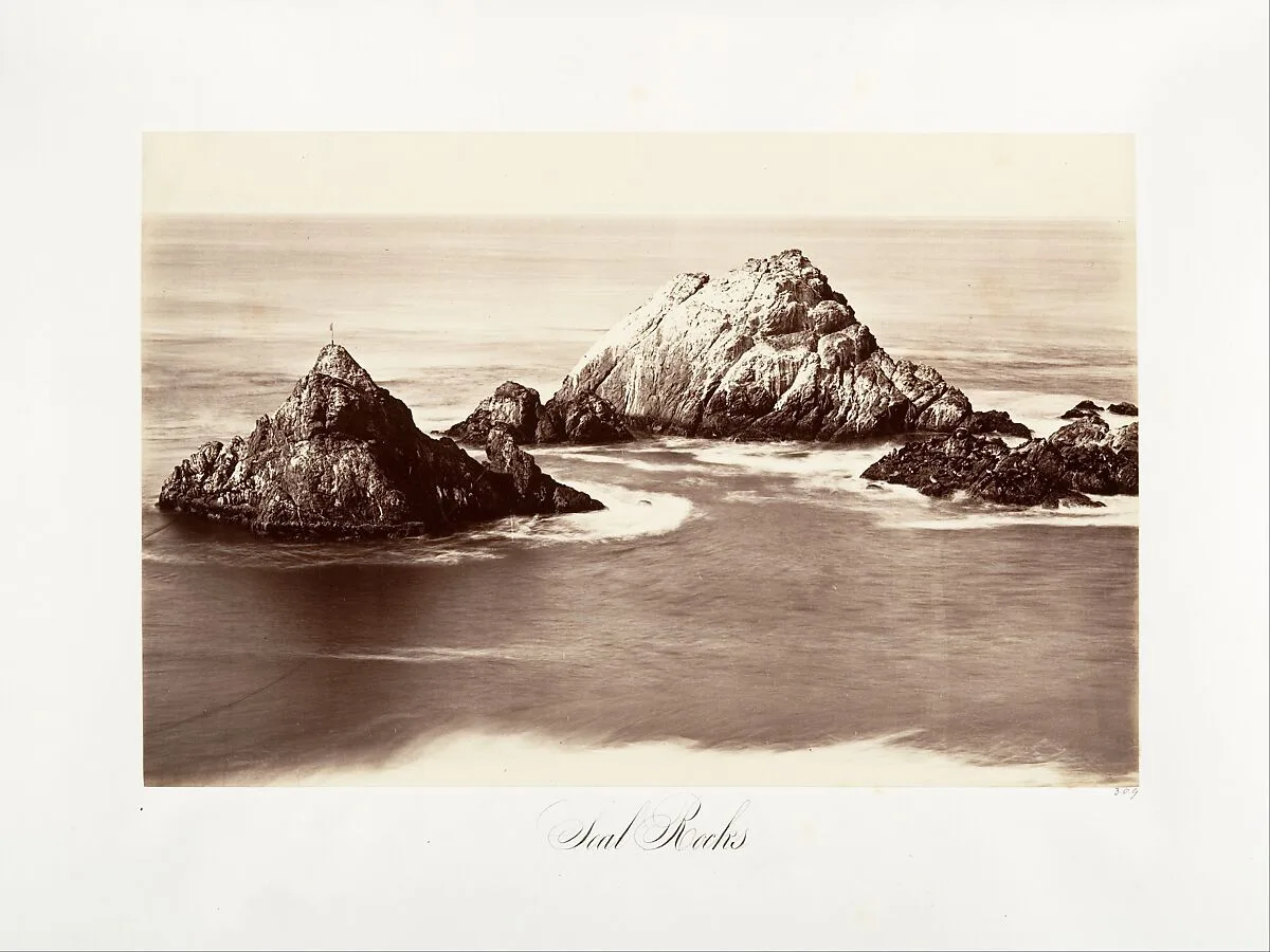 Seal Rocks — Carleton E. Watkins