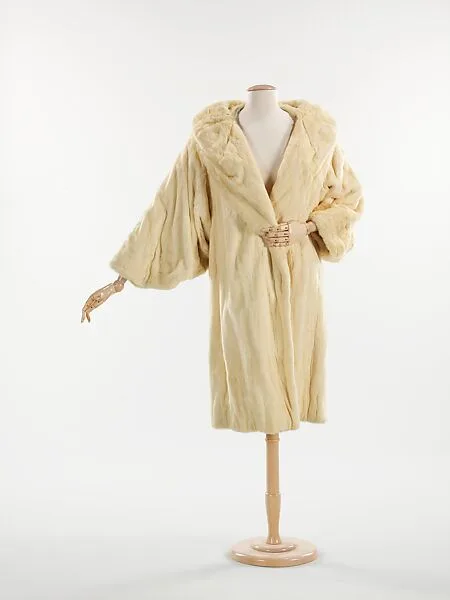 Evening coat — Revillon Frères