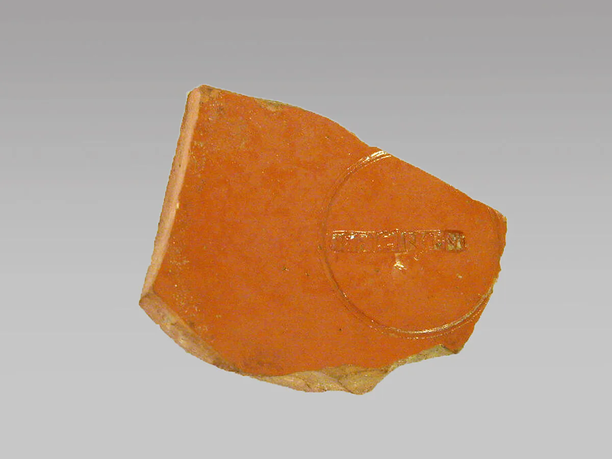 Vase fragment — Unknown