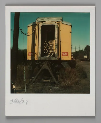 [Railroad Car in Yard]
