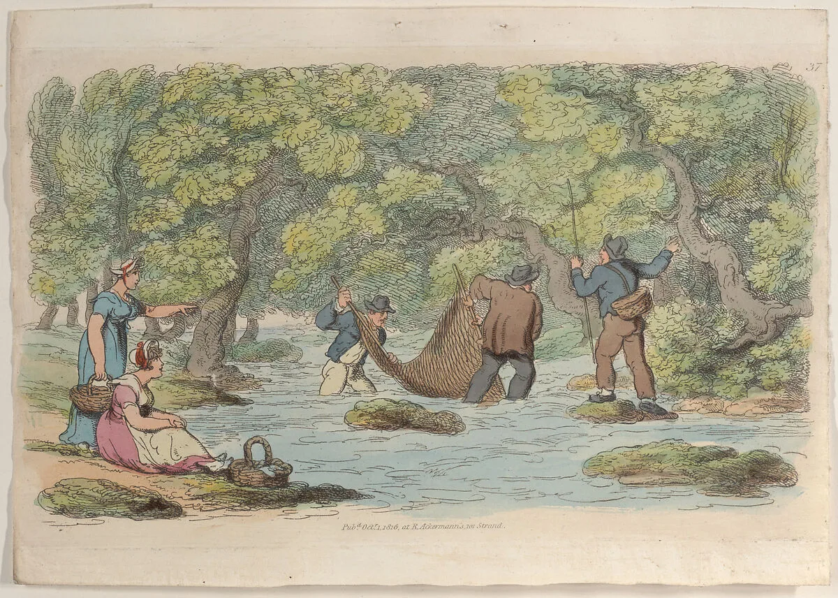 Plate 37, from "World in Miniature" — Thomas Rowlandson|Rudolph Ackermann, London