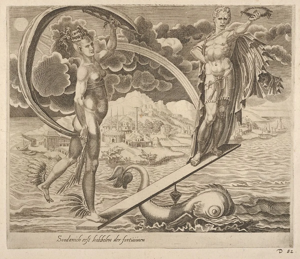 Fortune Using Man as a Plaything from Six Sayings about Fortune — Dirck Volckertsz Coornhert
