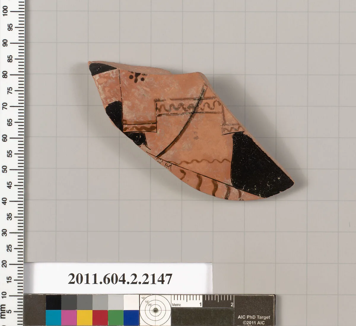 Terracotta fragment of a pot — Unknown