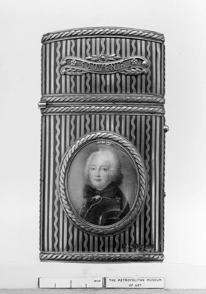 Souvenir with portrait of a man — Unknown