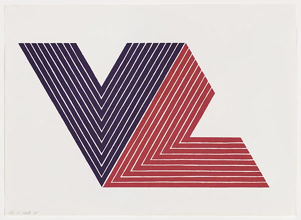 Ifafa I, from "V Series" — Frank Stella|Gemini G.E.L.