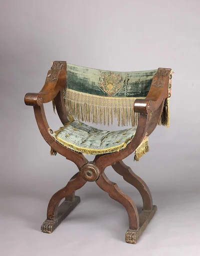 Hip-joint armchair (Dantesca type, associated with 1975.1.1970 a,b)