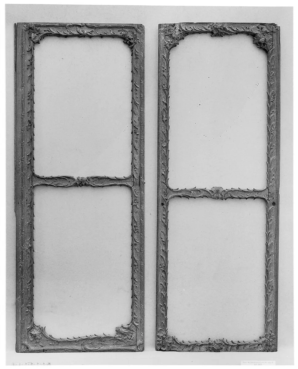 Set of bookcase doors — Unknown