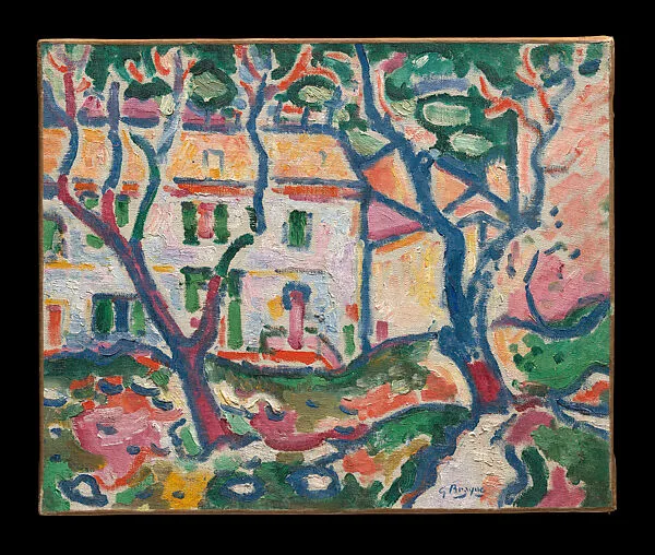 House behind Trees — Georges Braque