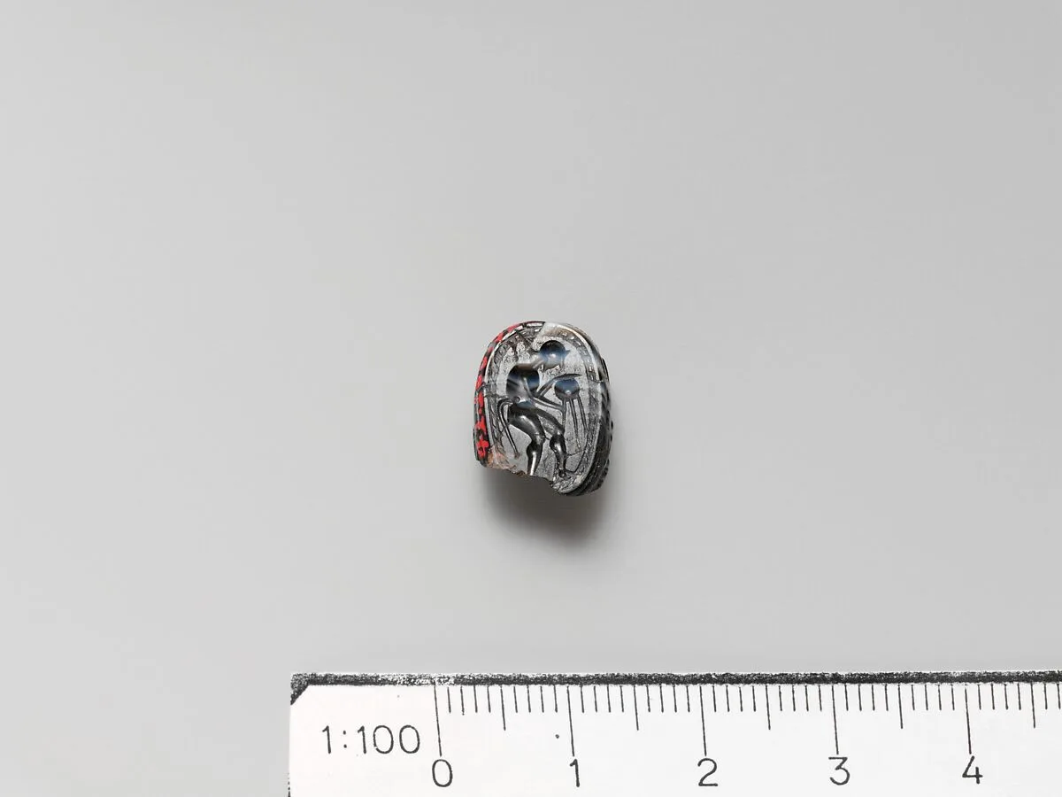 Agate scarab — Unknown