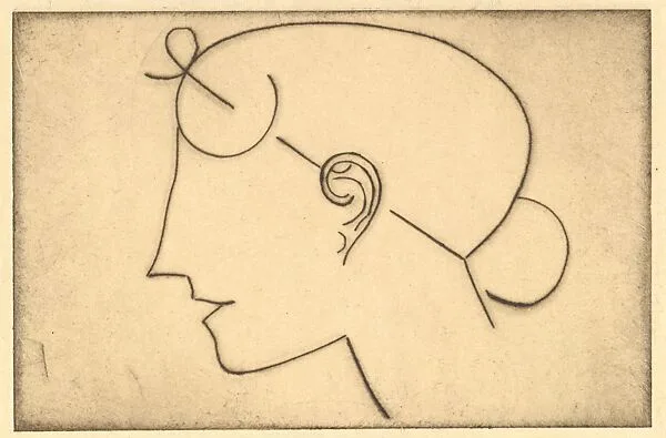 Female Head — Elie Nadelman