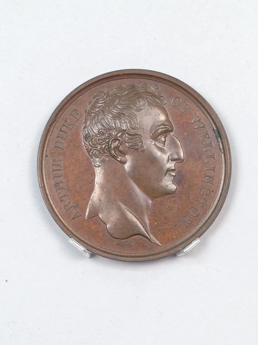 Duke of Wellington (one of Mudie's series of "National Medals") — Nicholas Guy Antoine Brenet