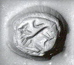 Stamp seal (scarab) with animal — Unknown