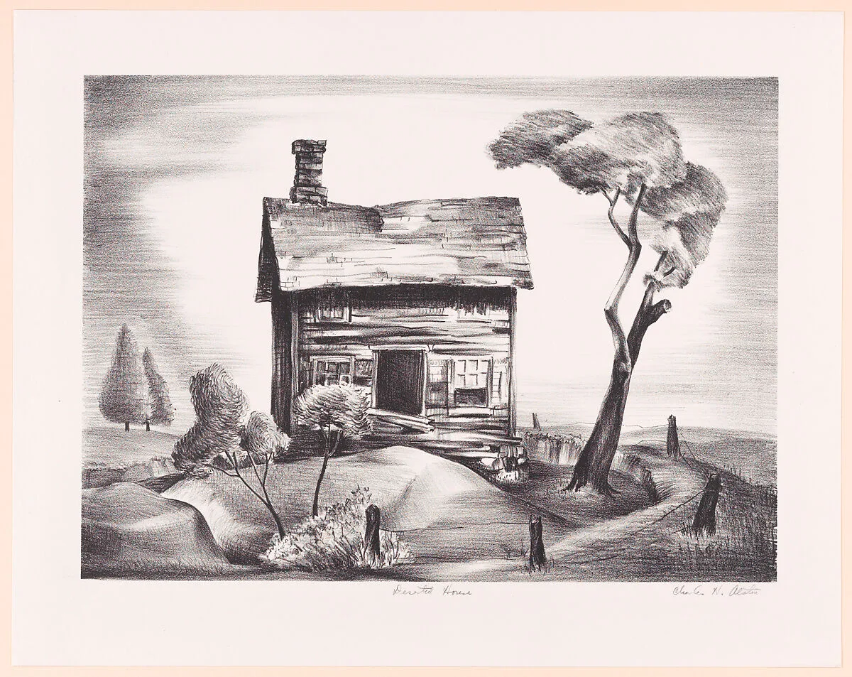 Deserted House — Charles Henry Alston|WPA