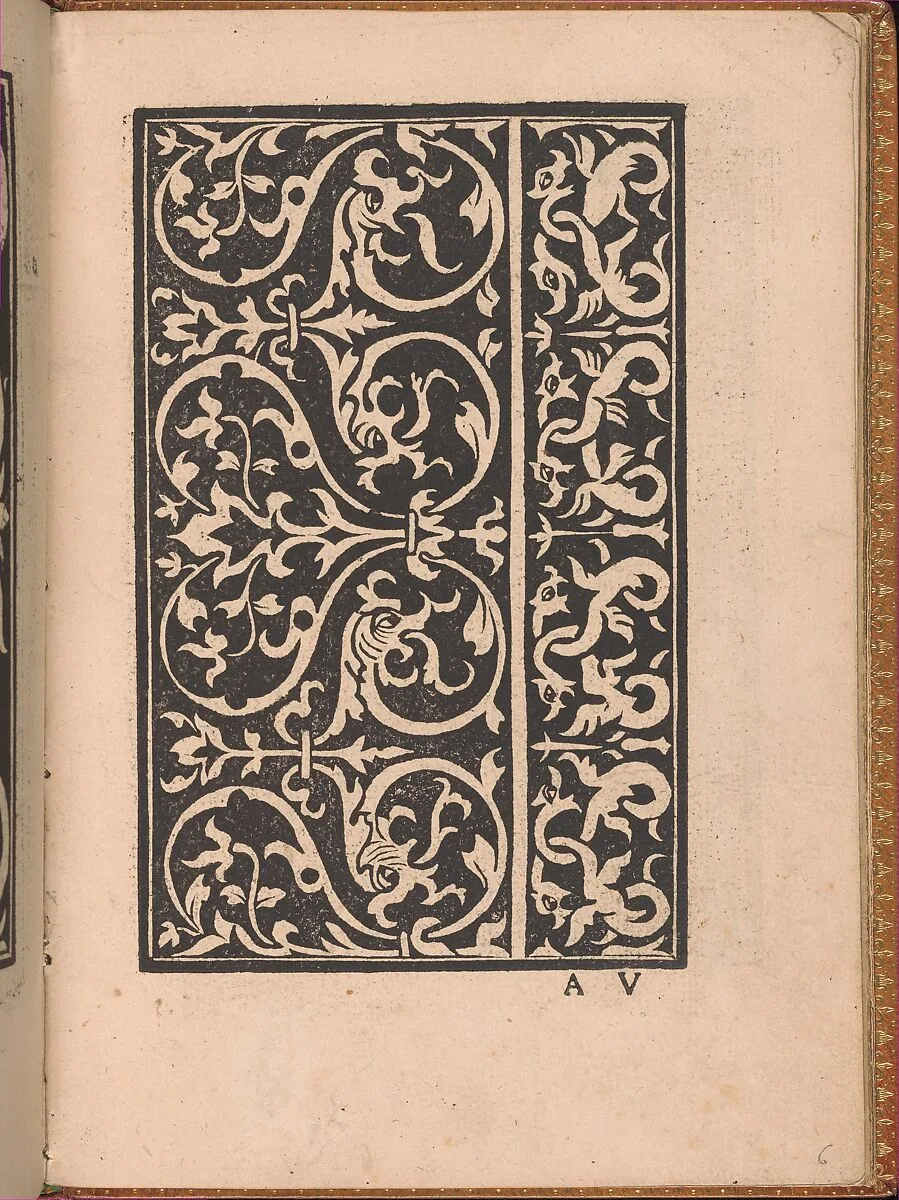 Convivio delle Belle Donne, page 6 (recto) — Nicolò Zoppino|Matteo da Treviso