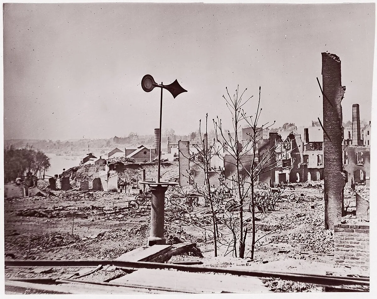 Richmond, Virginia, after Evacuation — Alexander Gardner|Mathew B. Brady