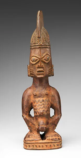 Twin Figure: Male (Ibeji) — Unknown