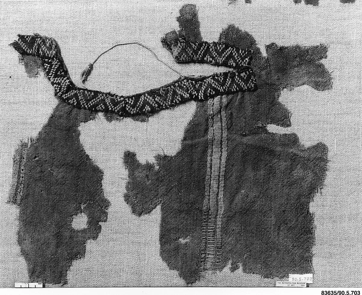 Fragment of a Tunic — Unknown
