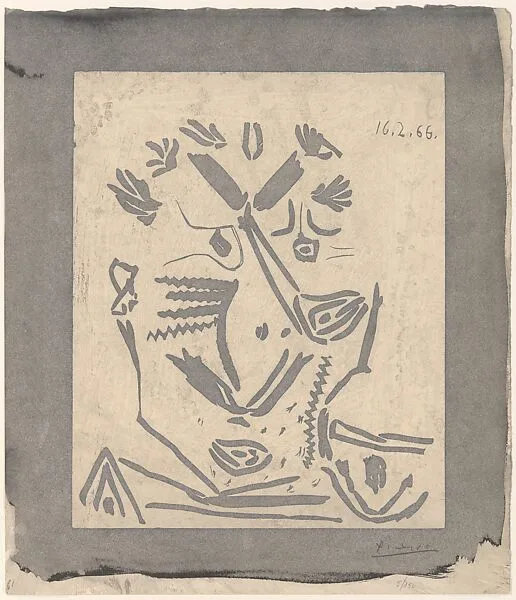 Head of a Man — Pablo Picasso|Hidalgo Arnéra|Galerie Louise Leiris
