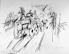 Carriage in the Bois du Boulogne