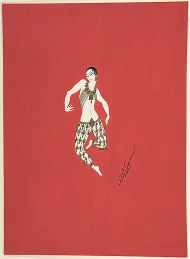 Costume design for "Mah-Jongg"