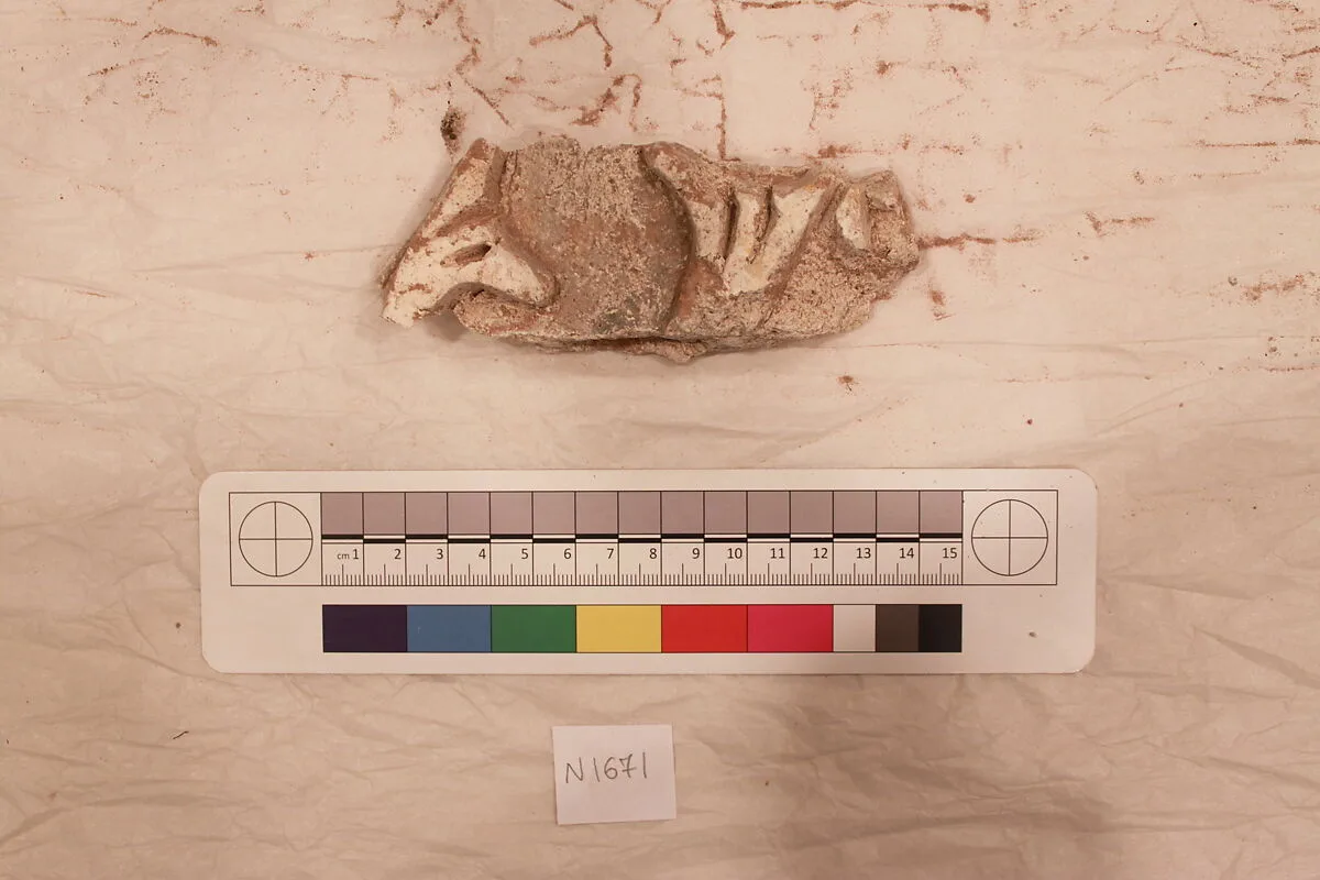 Stucco Fragment — Unknown