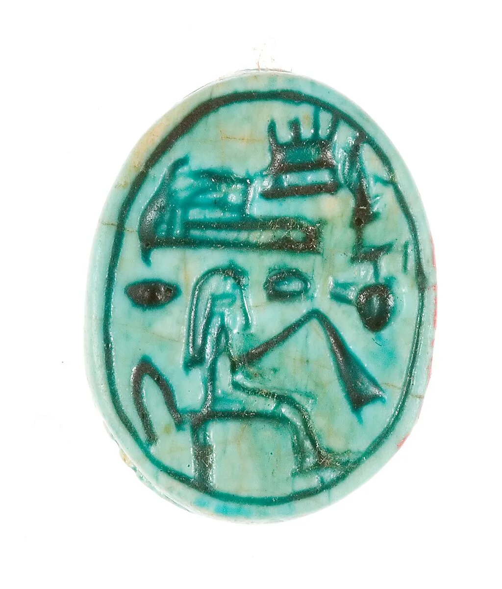 Scarab Inscribed Hatshepsut United with Amun — Unknown