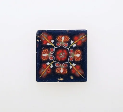 Mosaic glass inlay