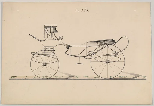 Design for Vis-à-vis, no. 381