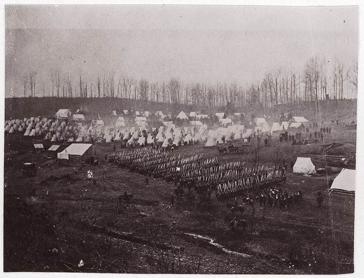 Camp Northumberland, 91st Pennsylvania Infantry — Unknown|Mathew B. Brady