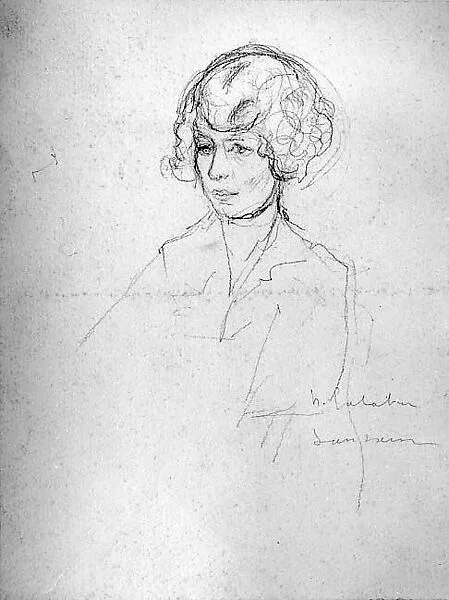 Head of a Young Woman — Boris Solotareff