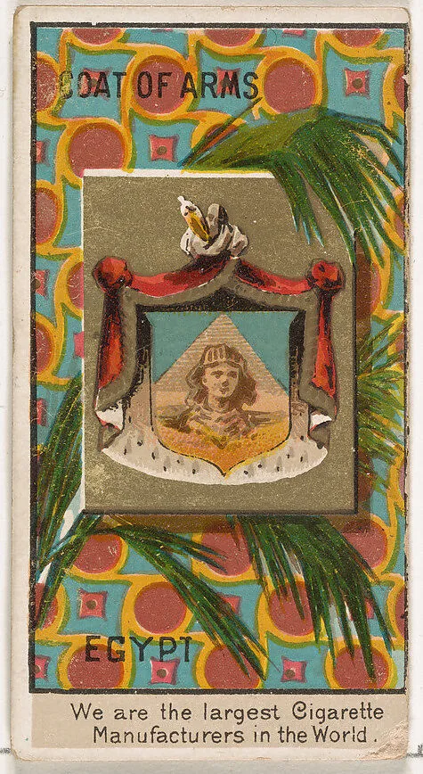 The Sphinx, from the Rulers, Flags, and Coats of Arms series (N126-2) issued by W. Duke, Sons & Co. — W. Duke, Sons & Co.