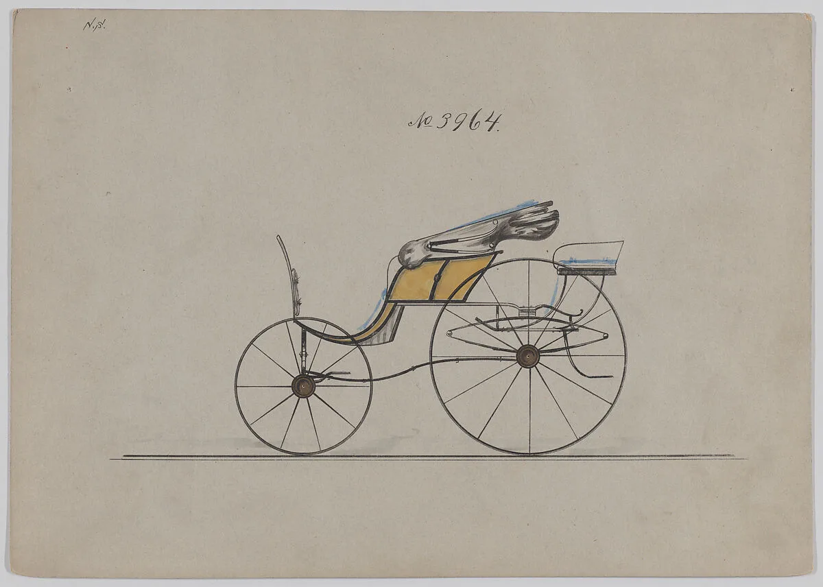 Design for Pony Phaeton, no. 3964 — Brewster & Co.|Herman Stahmer