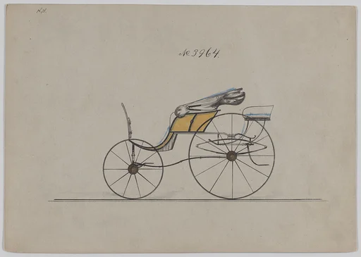 Design for Pony Phaeton, no. 3964