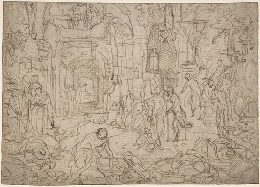 Venus Visiting the Forge of Vulcan