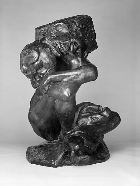 Fallen Caryatid Carrying Her Stone — Auguste Rodin|Coubertin Foundry