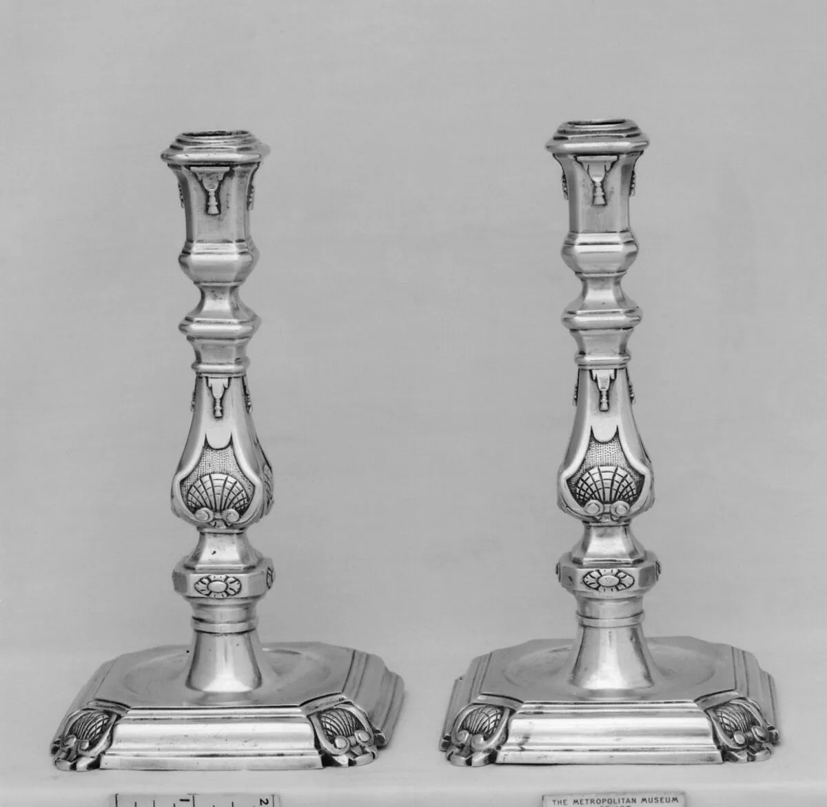 Pair of candlesticks — Abraham Ten Brinck