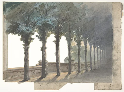 Design for a Stage Set at the Opéra, Paris