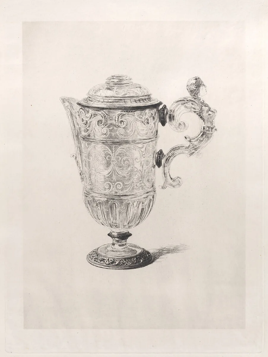 Crystal Flagon — Jules-Ferdinand Jacquemart