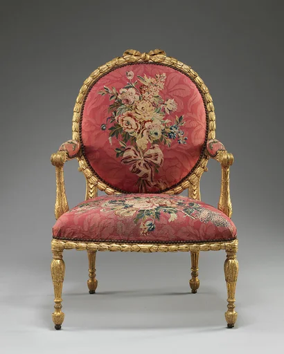 Armchair (one of a set of six)