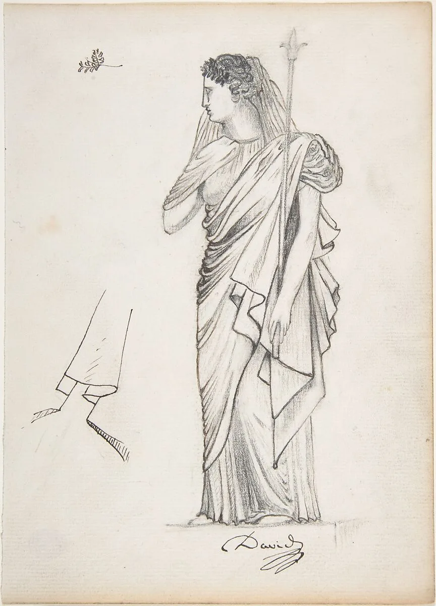 The Allegorical Figure of France for the Tomb of General Bonchamp — Pierre Jean David d'Angers