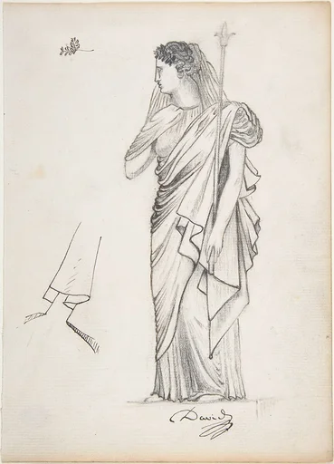 The Allegorical Figure of France for the Tomb of General Bonchamp