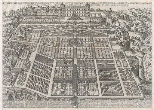 Speculum Romanae Magnificentiae: Tivoli Palace and Gardens