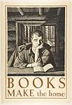 Books Make the Home — Rockwell Kent